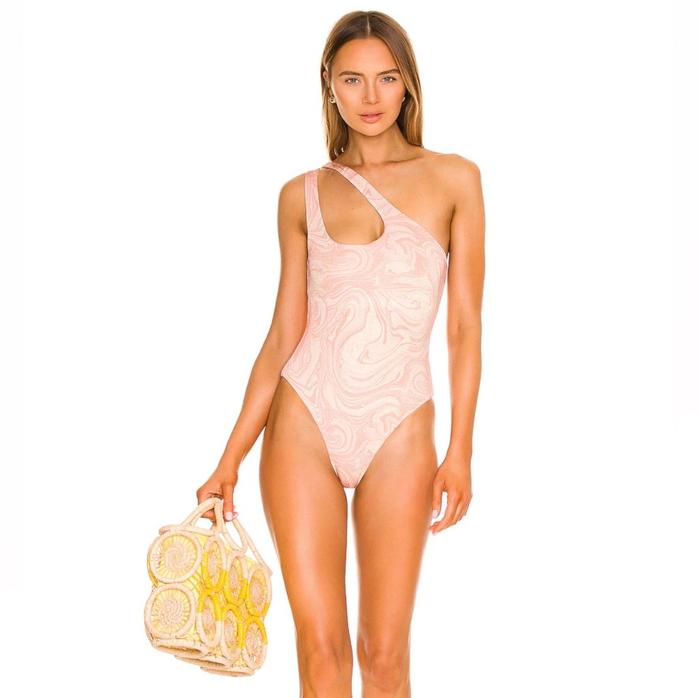 L*SPACE Phoebe One-Piece Swimsuit  NWT Size 6